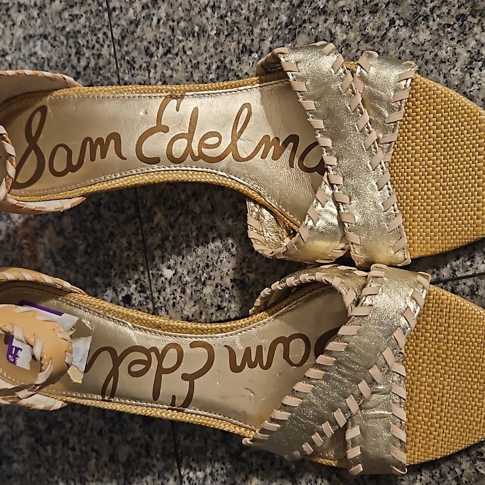 SAM EDELMAN Wedge Sandals